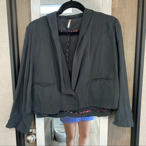 Free People Oversized Blazer - Picture 1 of 4